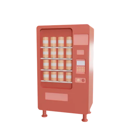 Vending Machine  3D Illustration