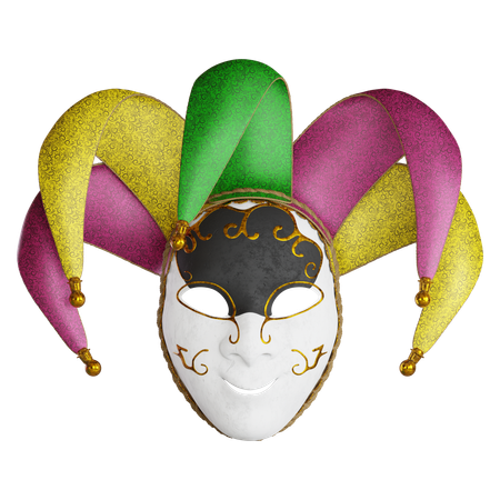 Venetian Mask  3D Icon