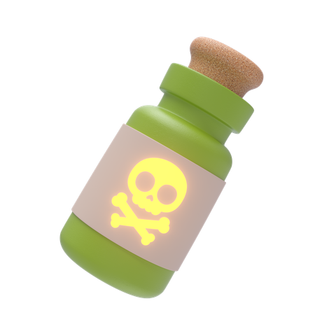 Venom Bottle  3D Icon