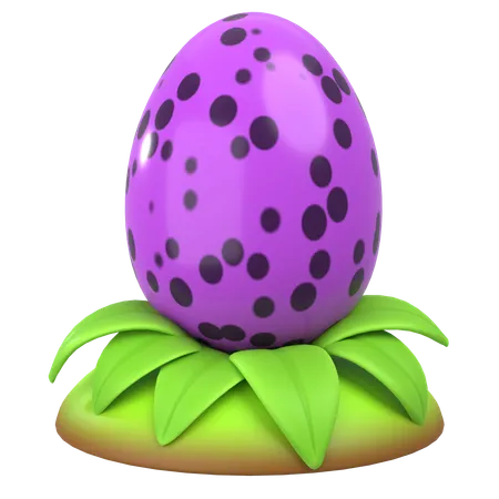 Venom Dragon Egg  3D Icon