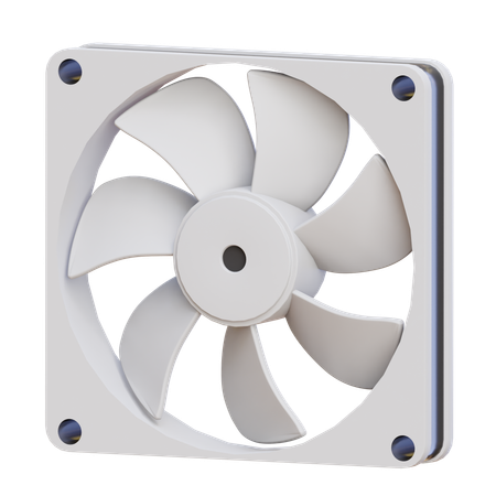 Ventilador  3D Icon