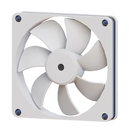 Ventilador  3D Icon