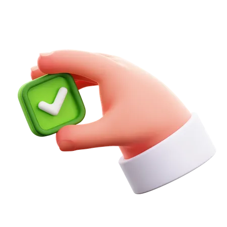 Verificar  3D Icon