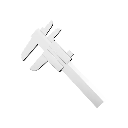 Vernier Caliper  3D Icon