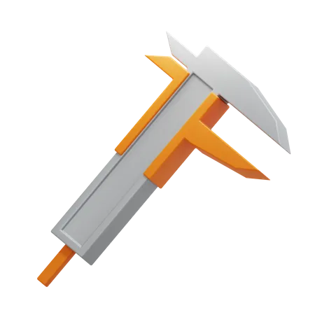 Vernier Caliper  3D Icon