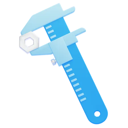 Vernier Caliper  3D Icon