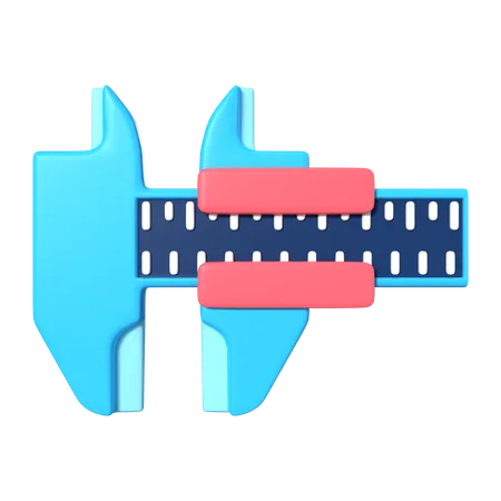 Vernier Calipers  3D Icon