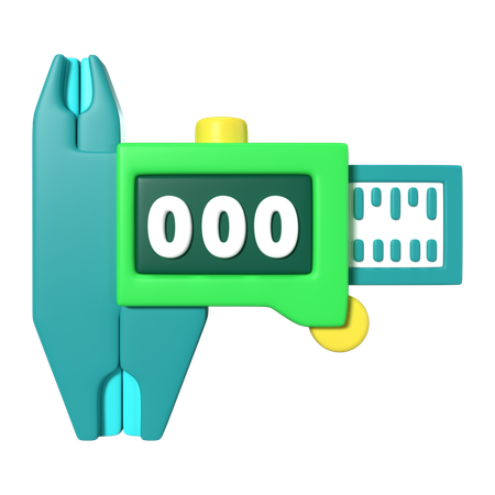 Vernier Calipers  3D Icon