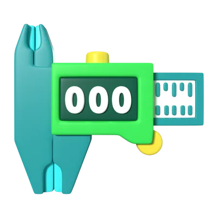 Vernier Calipers  3D Icon