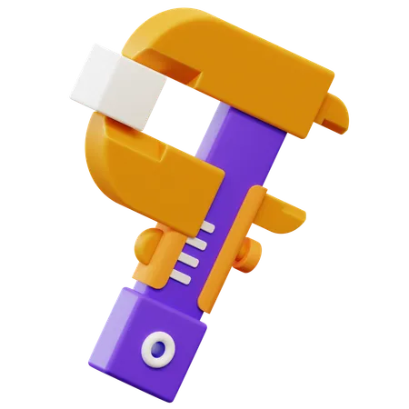 Vernier Calipers  3D Icon