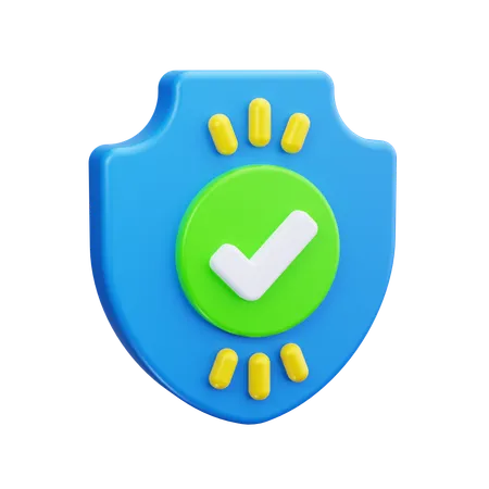 Sicherheit  3D Icon