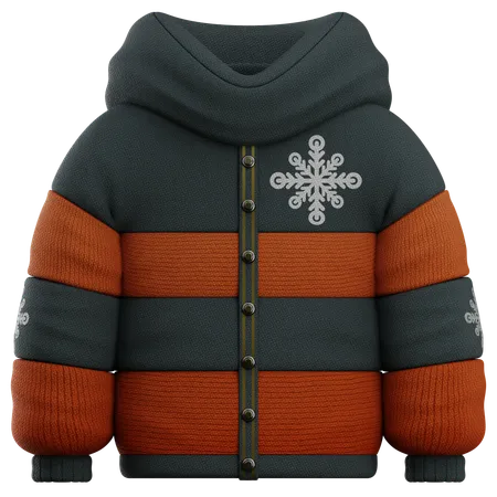 Veste de Noël  3D Icon