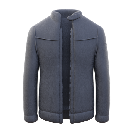 Veste en cuir pour hommes  3D Icon