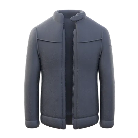 Veste en cuir pour hommes  3D Icon