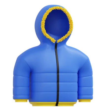 Veste d'hiver  3D Icon