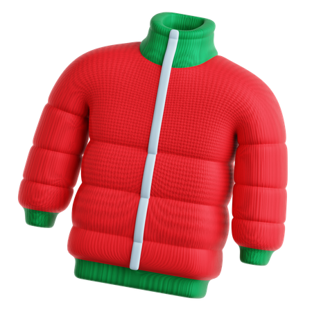 Veste d'hiver  3D Icon