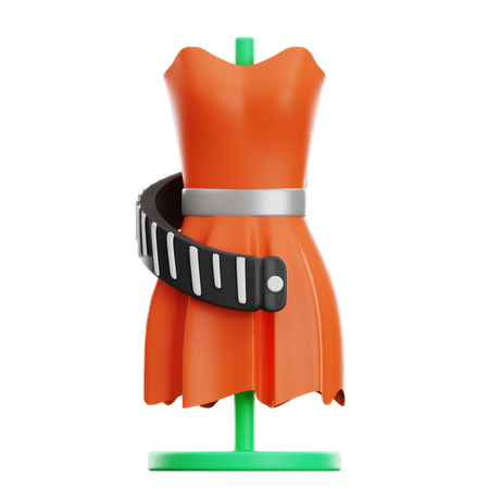 Vestido estilista  3D Icon