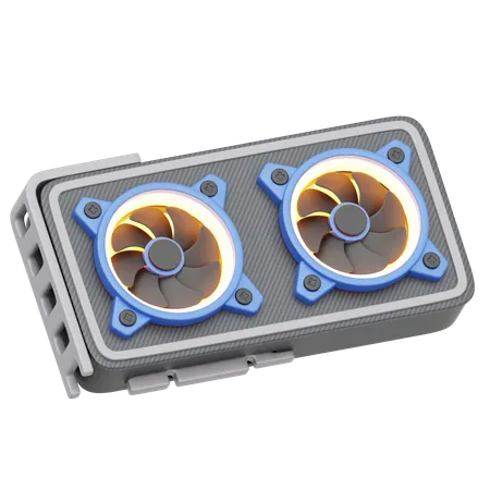 Vga Card  3D Icon