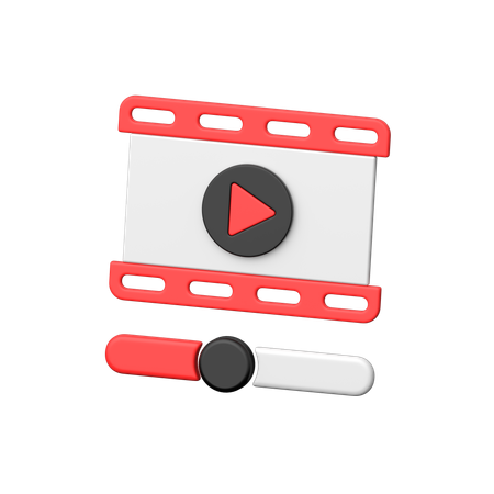 Video  3D Icon