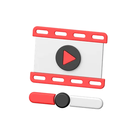 Video  3D Icon