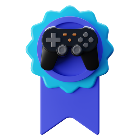 Video Game Achievement  3D Icon