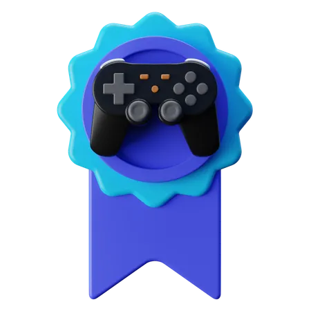 Video Game Achievement  3D Icon