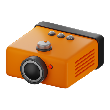 Video Projector  3D Icon