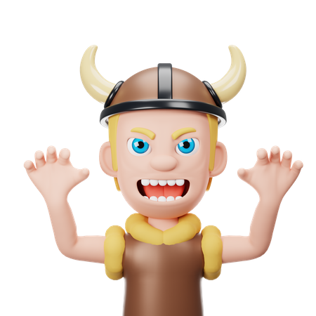 Viking  3D Icon