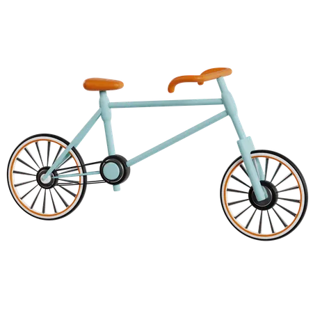 ヴィンテージ自転車  3D Icon