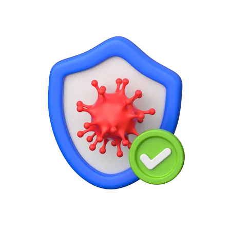 Virus Care  3D Icon