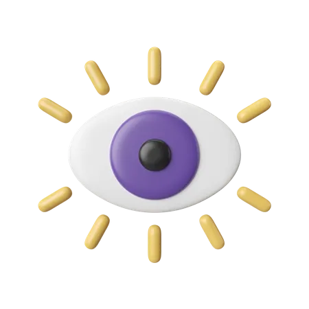 Vision  3D Icon