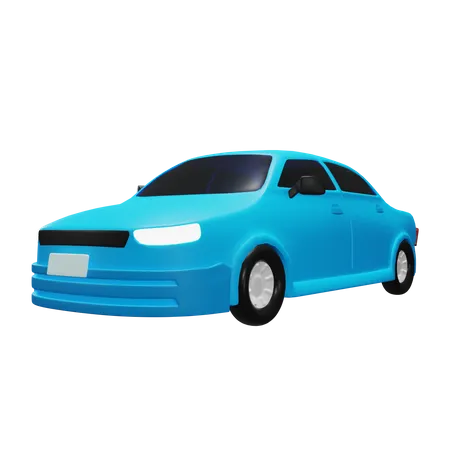 Voiture moderne  3D Icon