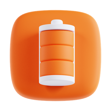 Volle Batterie  3D Icon