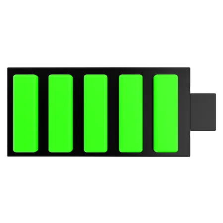 Volle Batterie  3D Icon