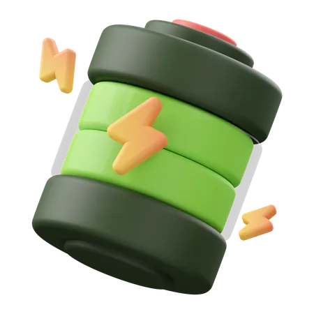 Volle Batterie  3D Icon