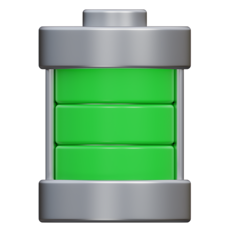 Volle Batterie  3D Icon