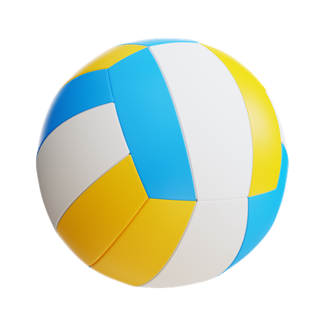 Volley Ball  3D Icon