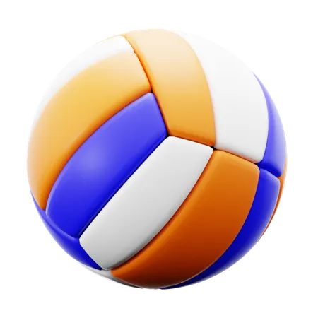 Volley Ball  3D Icon