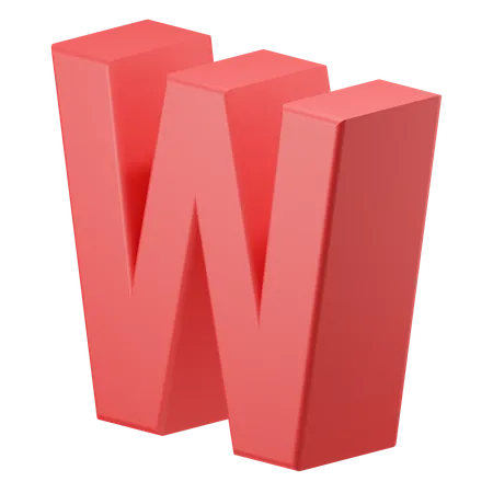 Walphabet  3D Icon