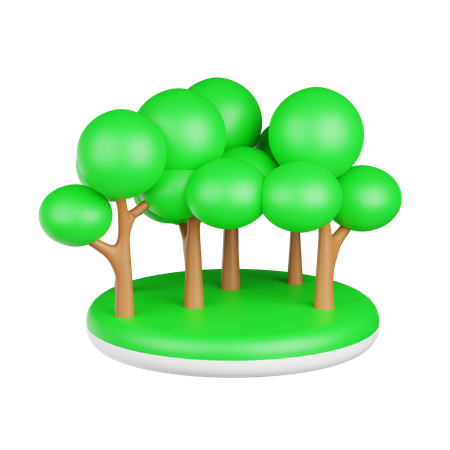 Wald  3D Icon