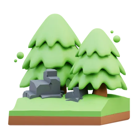 Wald  3D Icon