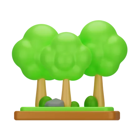 Wald  3D Icon