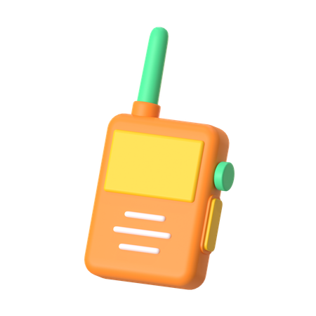 Walkie Talkie  3D Icon