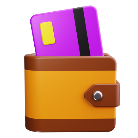 Wallet  3D Icon