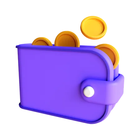 Wallet  3D Illustration