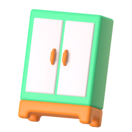 Wardrobe  3D Icon