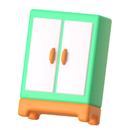 Wardrobe  3D Icon