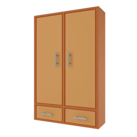 Wardrobe  3D Icon