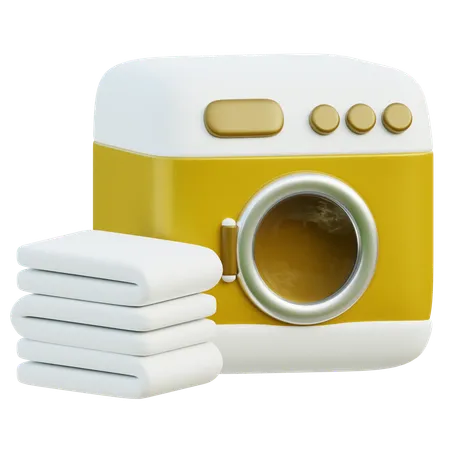 Washing Machine  3D Icon