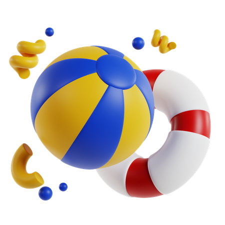 Wasserball  3D Icon